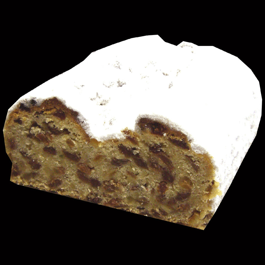 Anschnitt des Butterstollen