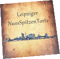 Verpackung der Leipziger NussSpitzenTorte von Cafehaus Flemming